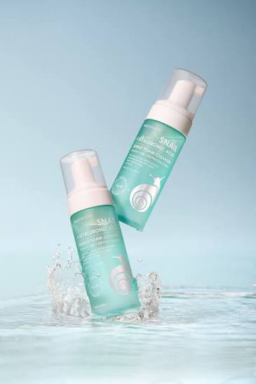 MEDIFORDEAR COSMETIC Espuma de Limpeza com Mucina de Caracol e Ácido Hialurônico