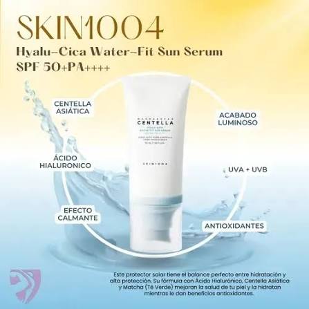 SKIN1004 Protetor Solar em Sérum Hyalu-Cica Water-Fit FPS50+ 50 ml