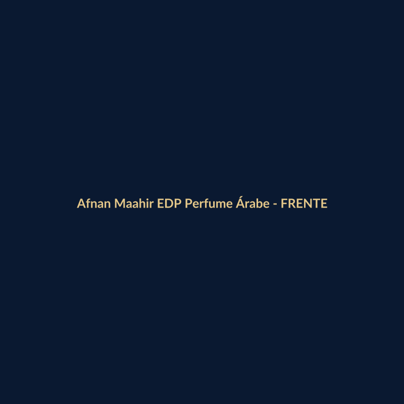 Afnan Maahir EDP Perfume Árabe 400ml - imagem 1