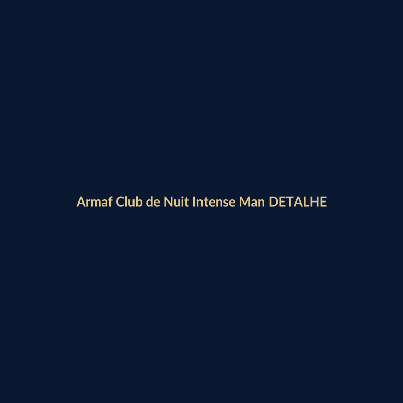 Armaf Club de Nuit Intense Man 105ml DETALHE