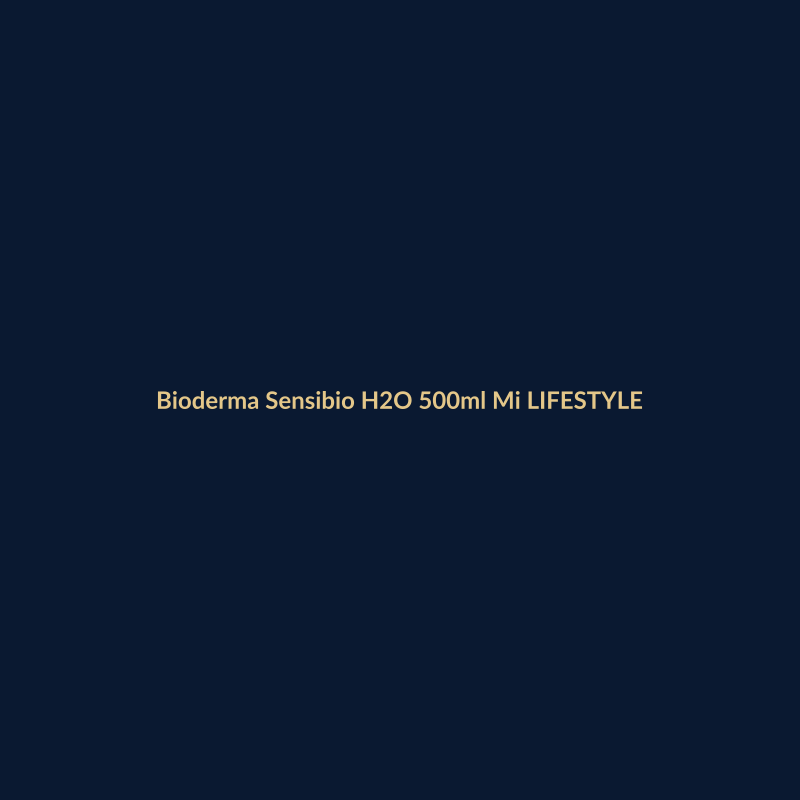 Bioderma Sensibio H2O 500ml Micelar LIFESTYLE