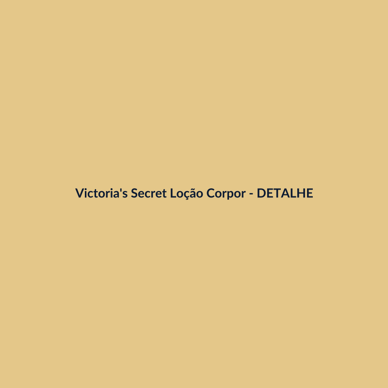 Victoria's Secret Loção Corporal Perfumada Body Splash Hidratante 60ml - imagem 3
