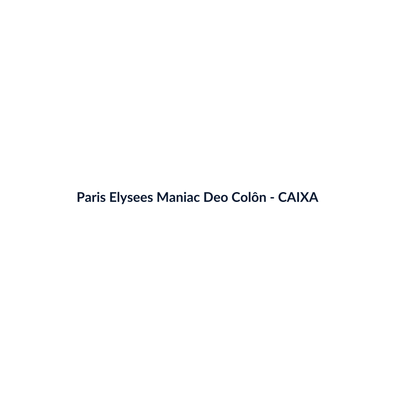 Paris Elysees Maniac Deo Colônia Nacional 100g - imagem 4