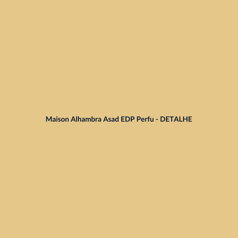 Maison Alhambra Asad EDP Perfume Árabe 50ml - imagem 3