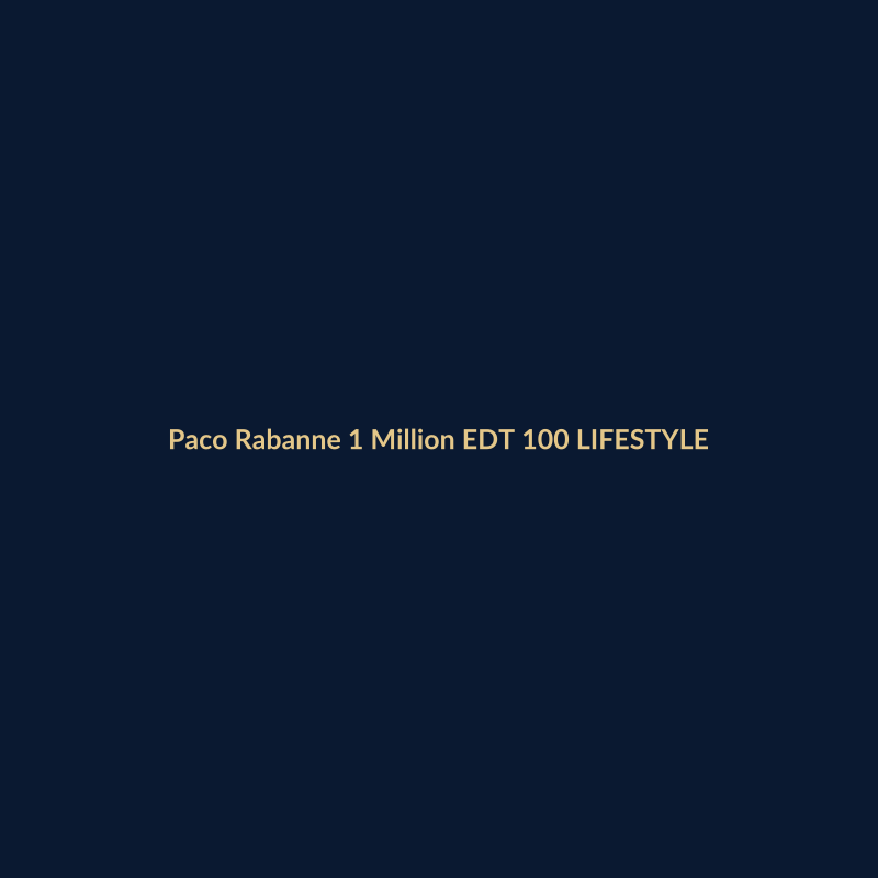 Paco Rabanne 1 Million EDT 100ml LIFESTYLE