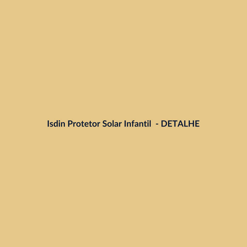 Isdin Protetor Solar Infantil FPS 60 Protetor Solar 400ml - imagem 3