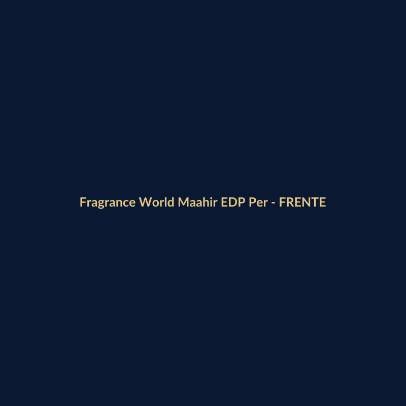 Fragrance World Maahir EDP Perfume Árabe 100ml - imagem 1