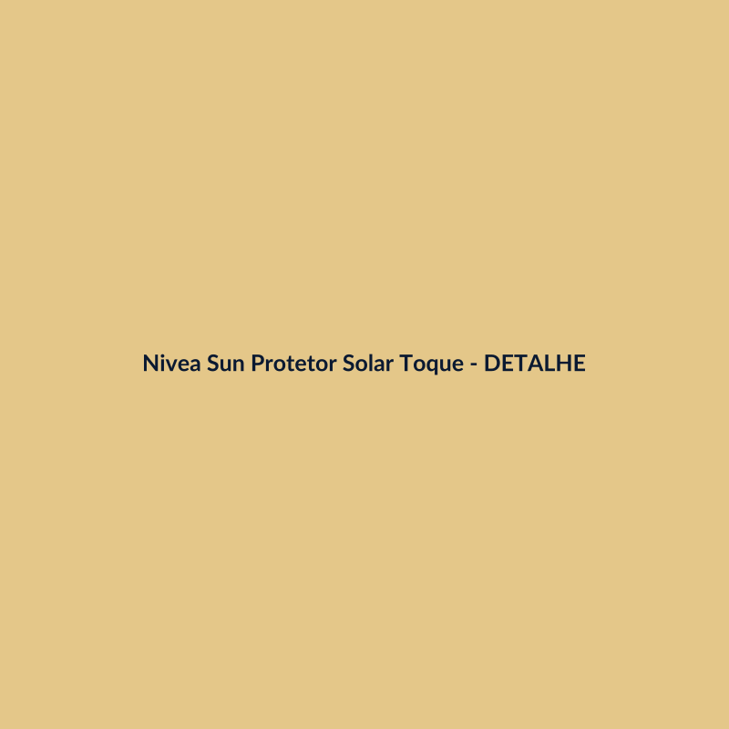 Nivea Sun Protetor Solar Toque Seco FPS 70 Protetor Solar 400ml - imagem 3