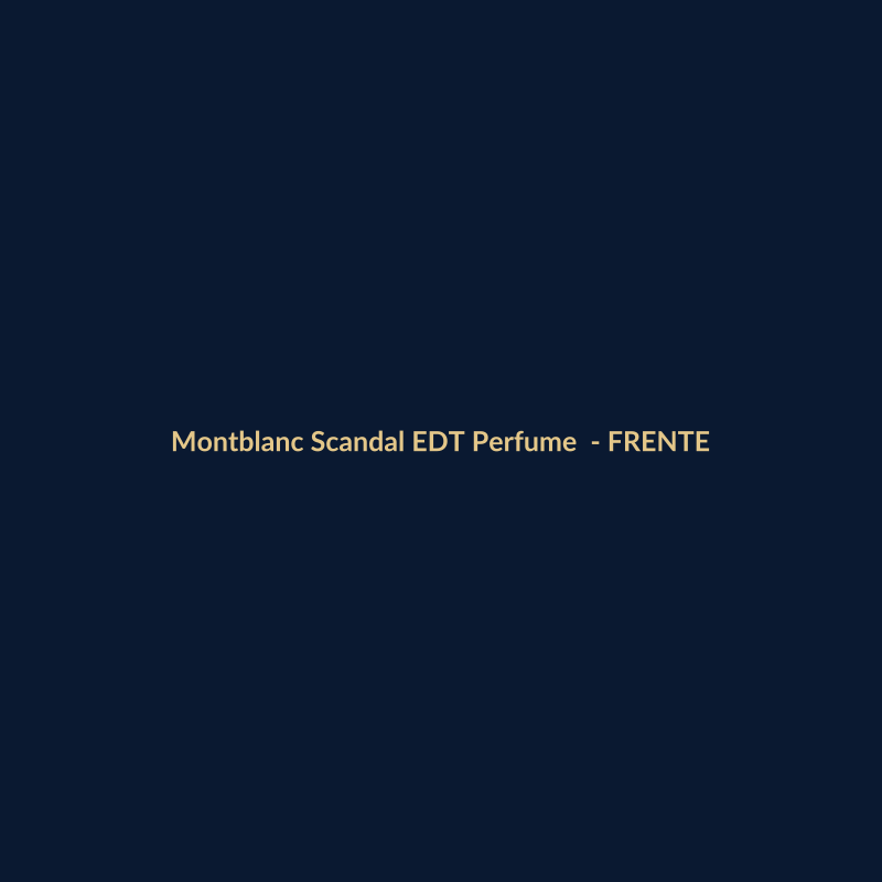 Montblanc Scandal EDT Perfume Importado 50ml - imagem 1