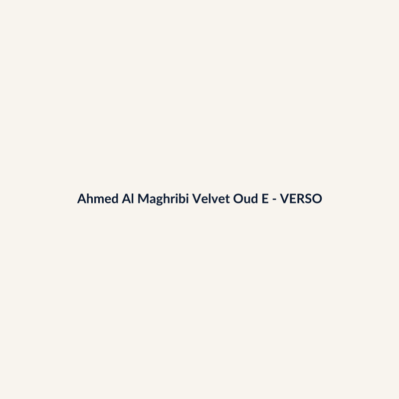 Ahmed Al Maghribi Velvet Oud EDP Perfume Árabe 50ml - imagem 2