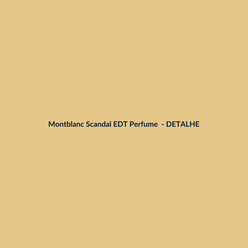 Montblanc Scandal EDT Perfume Importado 50ml - imagem 3