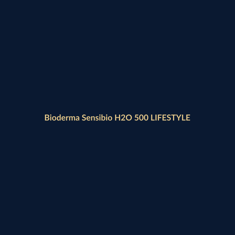 Bioderma Sensibio H2O 500ml Micelar LIFESTYLE