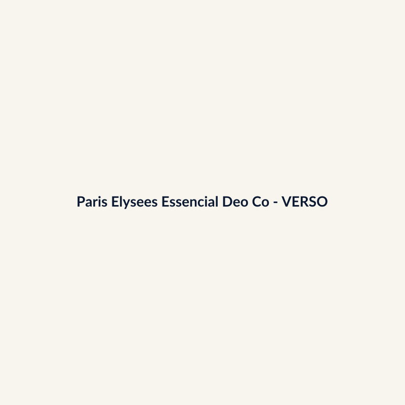 Paris Elysees Essencial Deo Colônia Nacional 100ml - imagem 2
