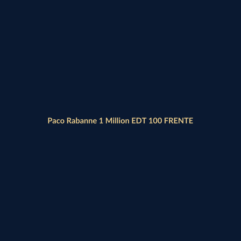 Paco Rabanne 1 Million EDT 100ml FRENTE