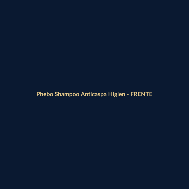 Phebo Shampoo Anticaspa Higiene Pessoal Farmácia 150ml - imagem 1