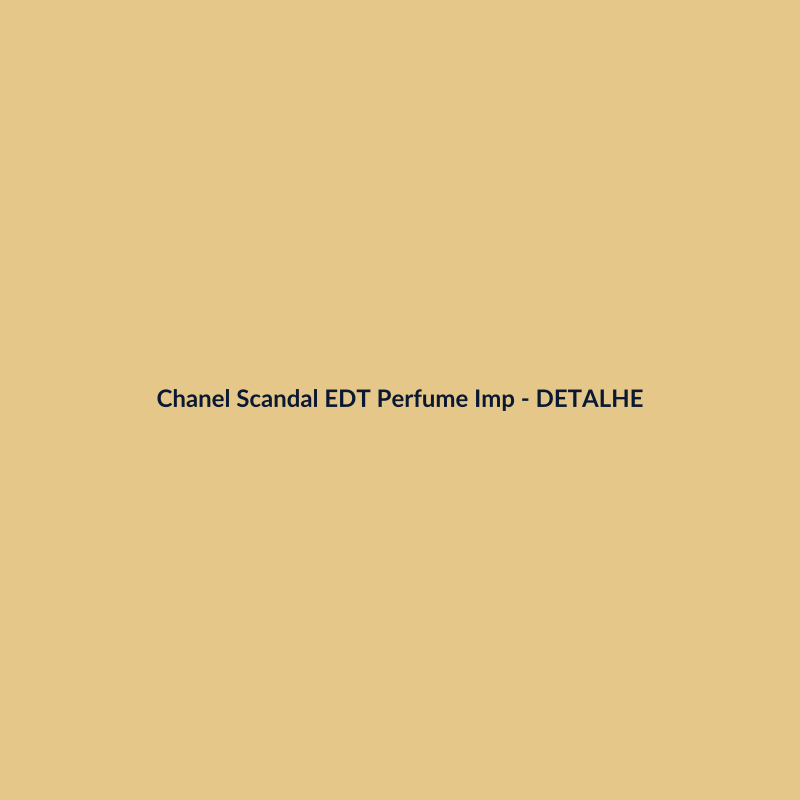 Chanel Scandal EDT Perfume Importado 400ml - imagem 3