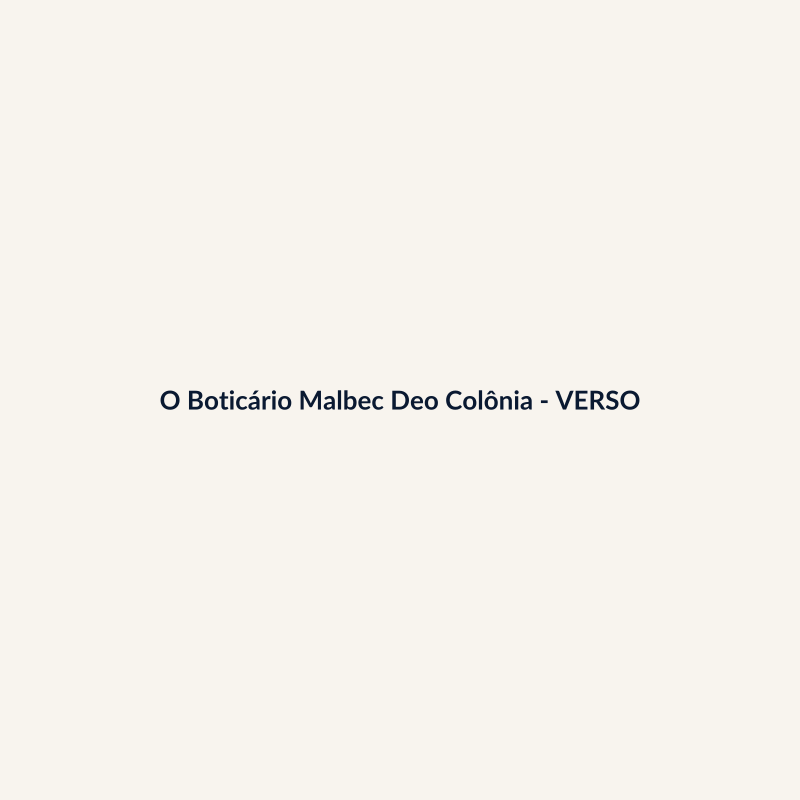 O Boticário Malbec Deo Colônia Nacional 100ml - imagem 2