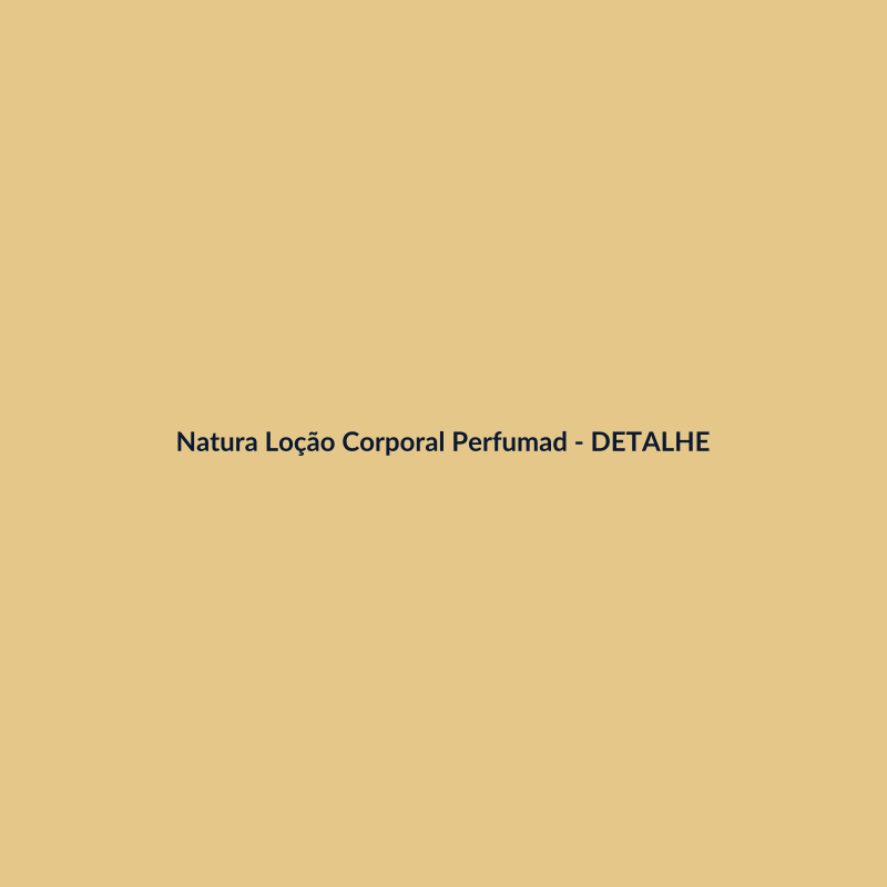Natura Loção Corporal Perfumada Body Splash Hidratante 50ml - imagem 3