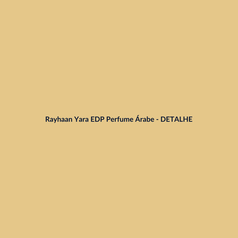 Rayhaan Yara EDP Perfume Árabe 400ml - imagem 3
