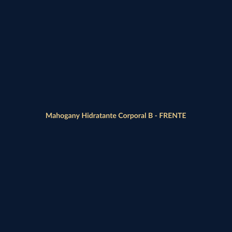 Mahogany Hidratante Corporal Body Splash Hidratante 100g - imagem 1