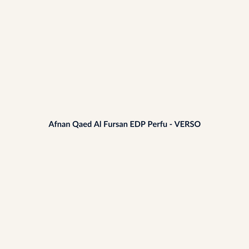 Afnan Qaed Al Fursan EDP Perfume Árabe 60ml - imagem 2