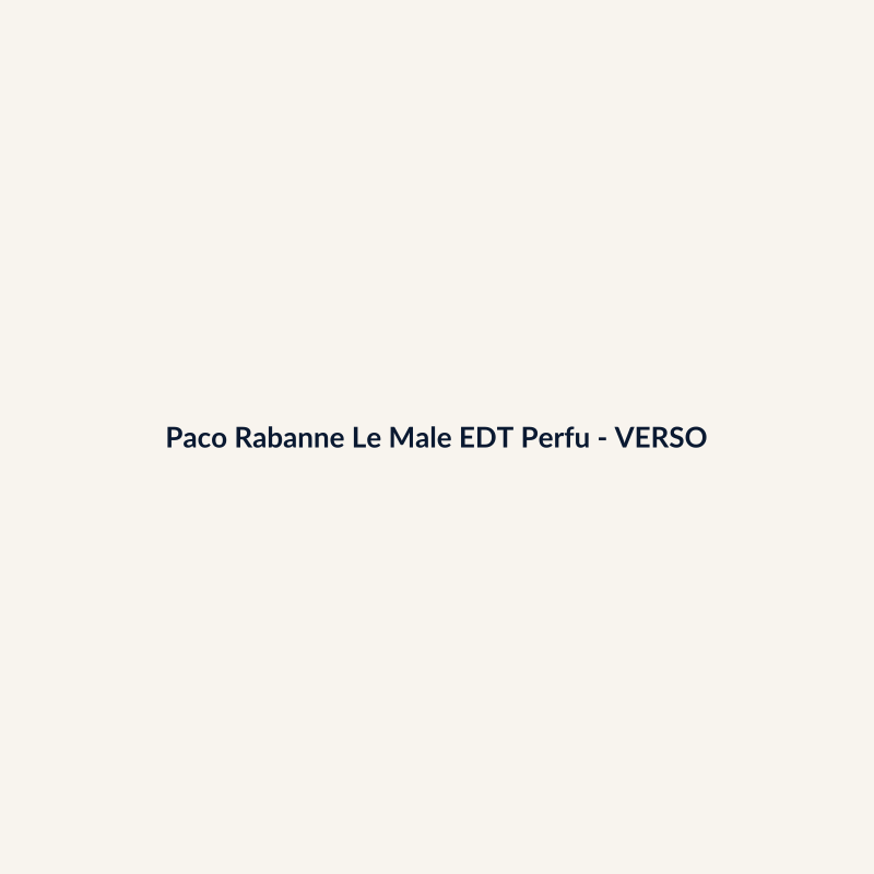 Paco Rabanne Le Male EDT Perfume Importado 75ml - imagem 2