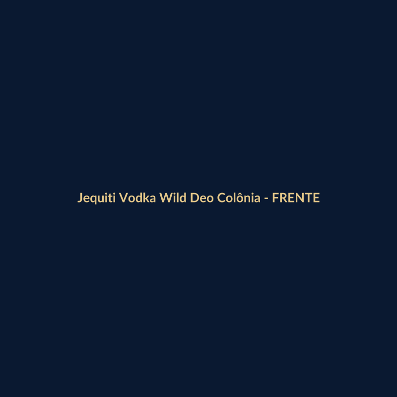 Jequiti Vodka Wild Deo Colônia Nacional 400ml - imagem 1