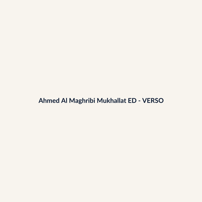 Ahmed Al Maghribi Mukhallat EDP Perfume Árabe 400ml - imagem 2