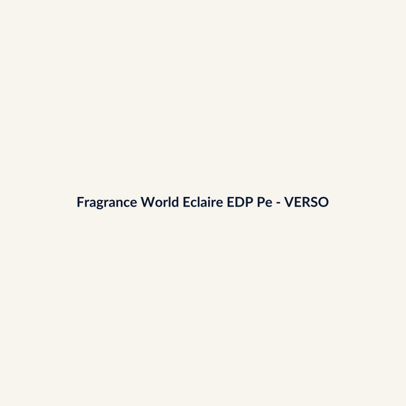 Fragrance World Eclaire EDP Perfume Árabe 50ml - imagem 2