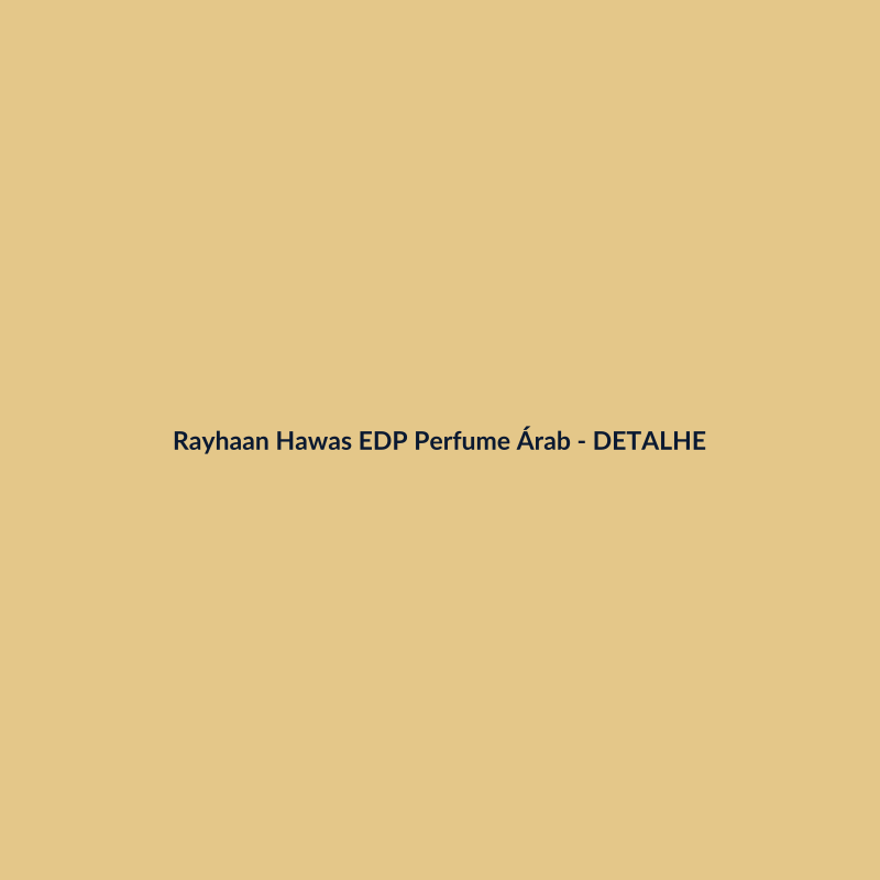 Rayhaan Hawas EDP Perfume Árabe 100g - imagem 3
