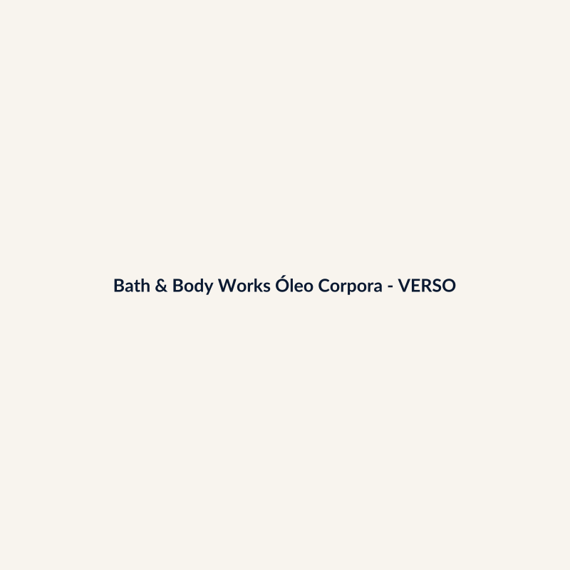 Bath & Body Works Óleo Corporal Body Splash Hidratante 150ml - imagem 2