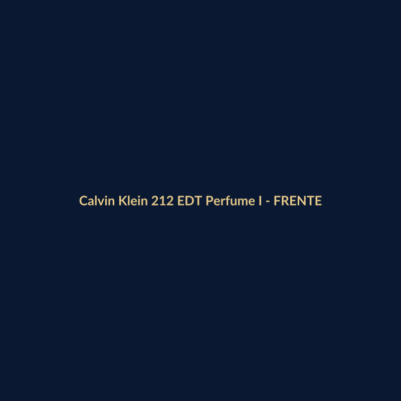 Calvin Klein 212 EDT Perfume Importado 60ml - imagem 1