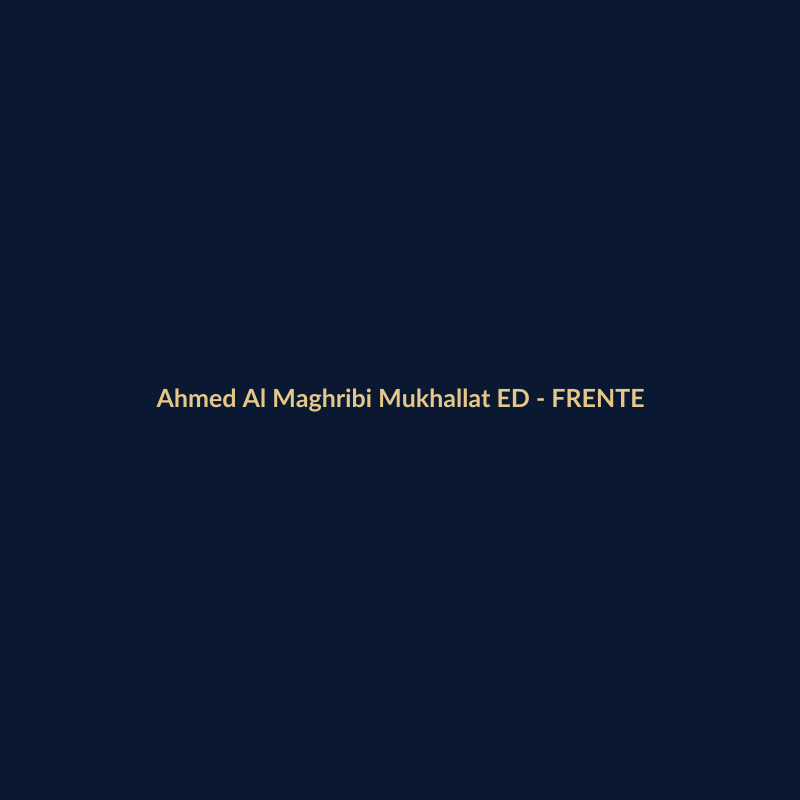 Ahmed Al Maghribi Mukhallat EDP Perfume Árabe 75ml - imagem 1