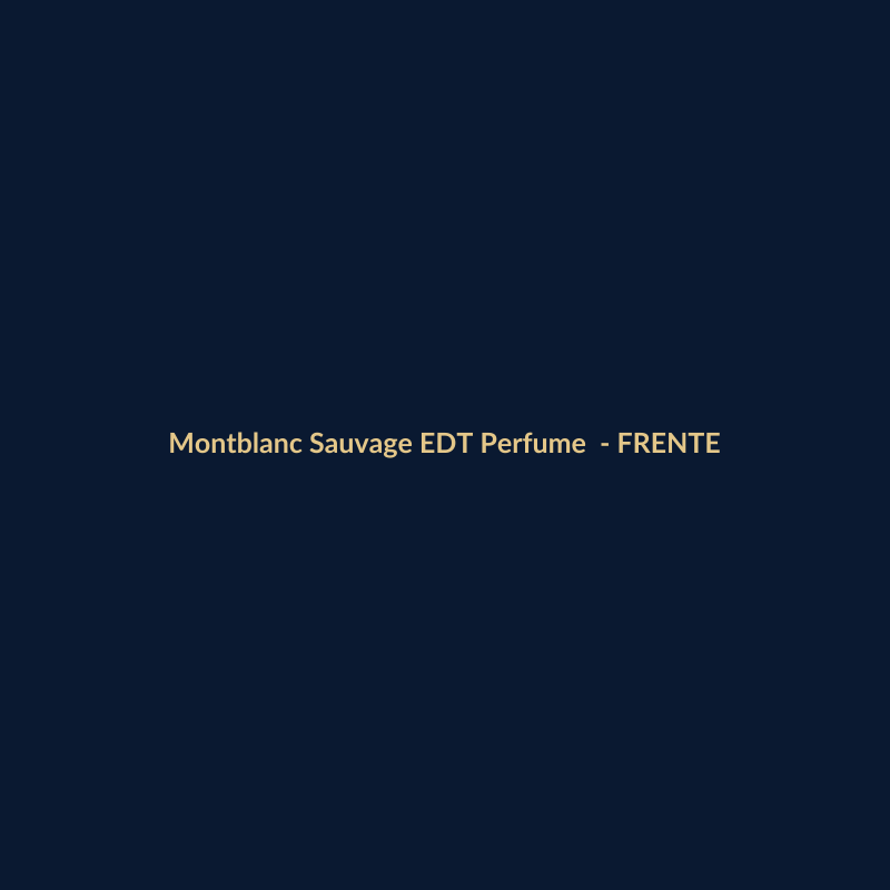 Montblanc Sauvage EDT Perfume Importado 100g - imagem 1