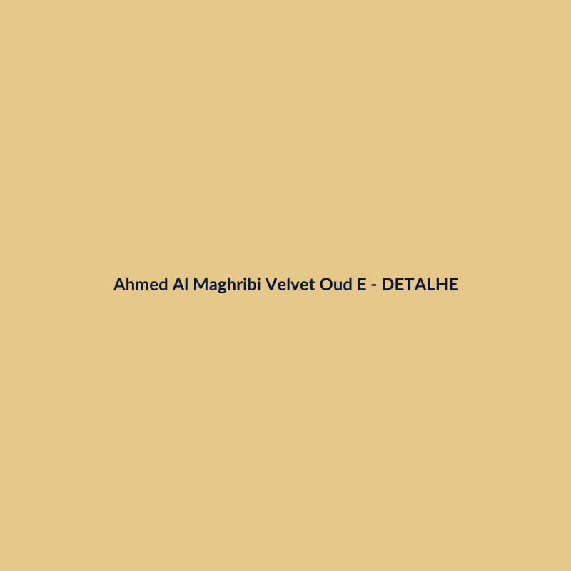 Ahmed Al Maghribi Velvet Oud EDP Perfume Árabe 150ml - imagem 3