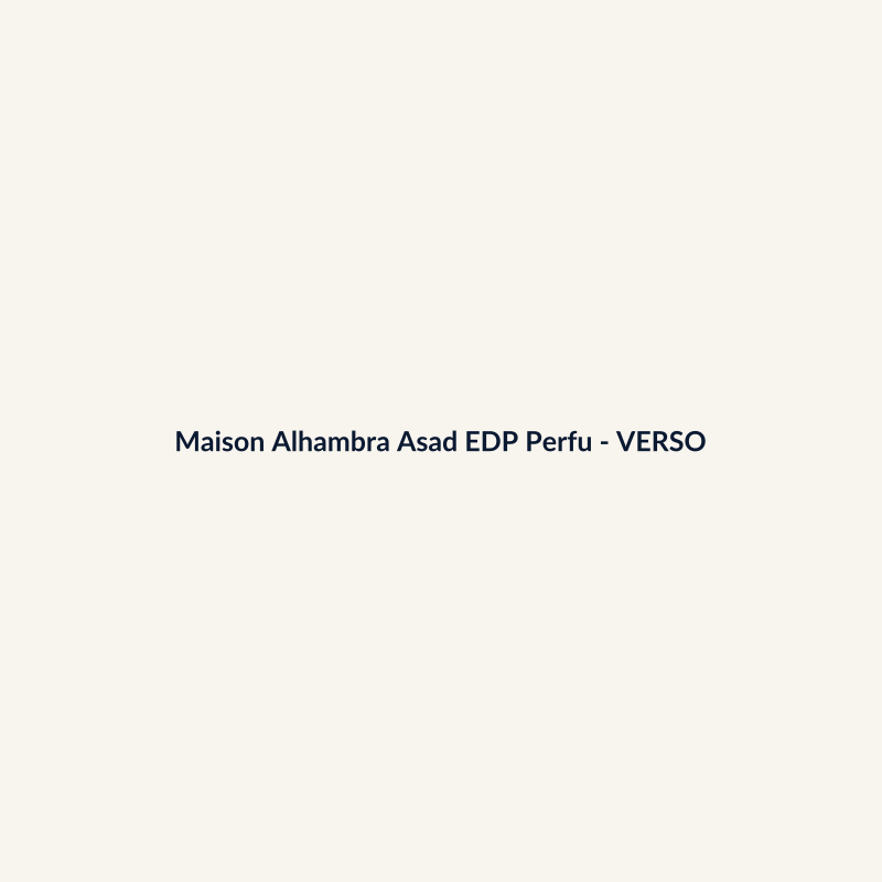Maison Alhambra Asad EDP Perfume Árabe 100g - imagem 2
