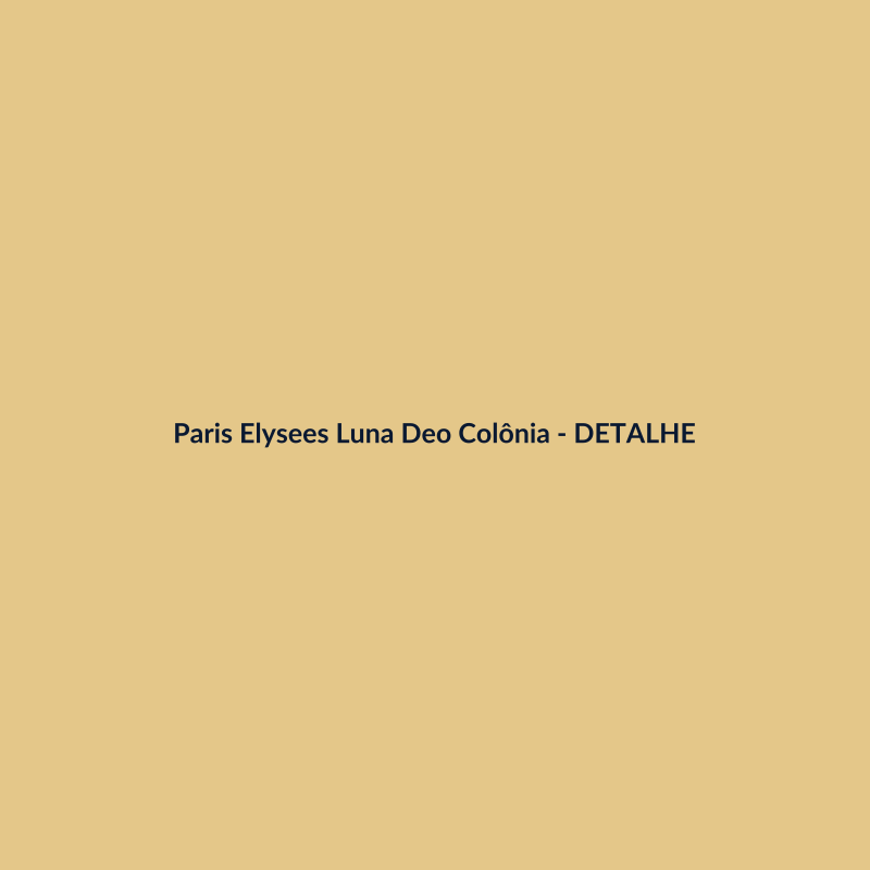 Paris Elysees Luna Deo Colônia Nacional 150ml - imagem 3