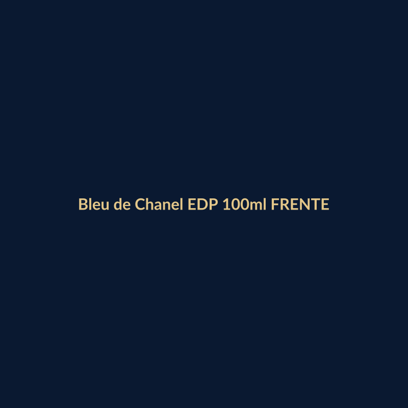 Bleu de Chanel EDP 100ml FRENTE