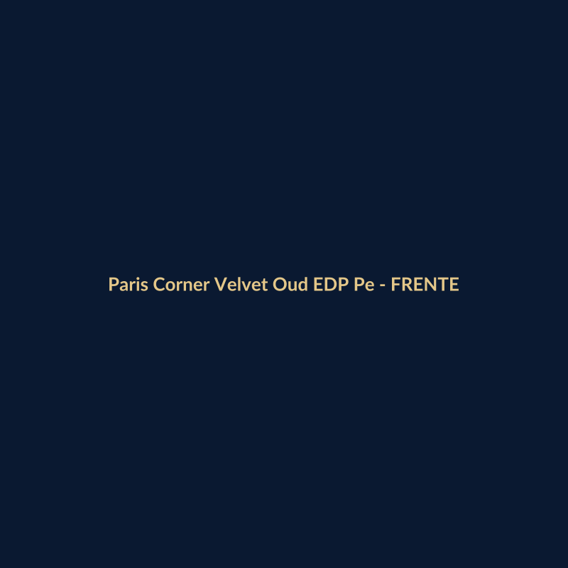 Paris Corner Velvet Oud EDP Perfume Árabe 150ml - imagem 1