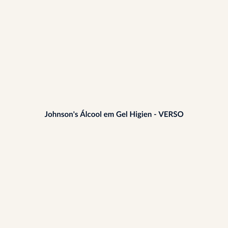 Johnson's Álcool em Gel Higiene Pessoal Farmácia 50ml - imagem 2