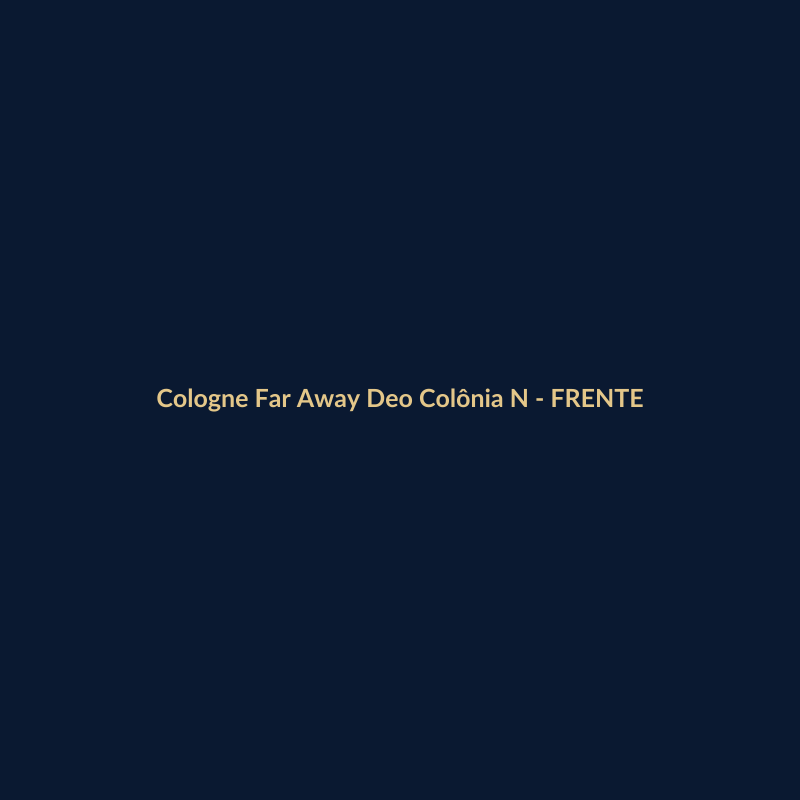 Cologne Far Away Deo Colônia Nacional 30ml - imagem 1