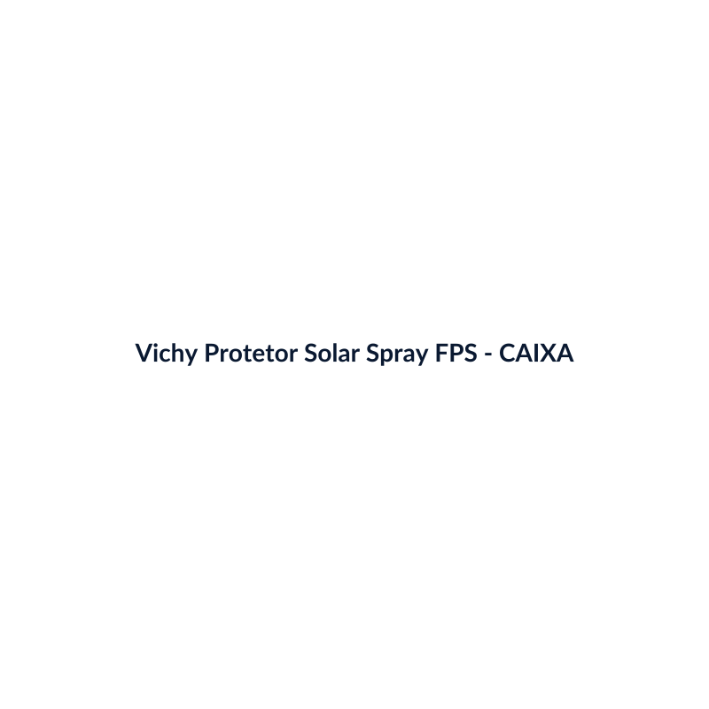 Vichy Protetor Solar Spray FPS 50 Protetor Solar 150ml - imagem 4