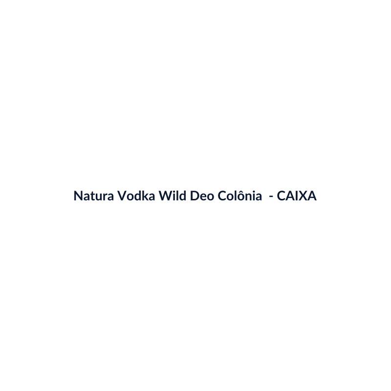 Natura Vodka Wild Deo Colônia Nacional 100ml - imagem 4
