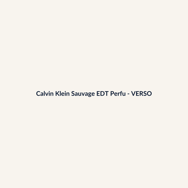 Calvin Klein Sauvage EDT Perfume Importado 90ml - imagem 2