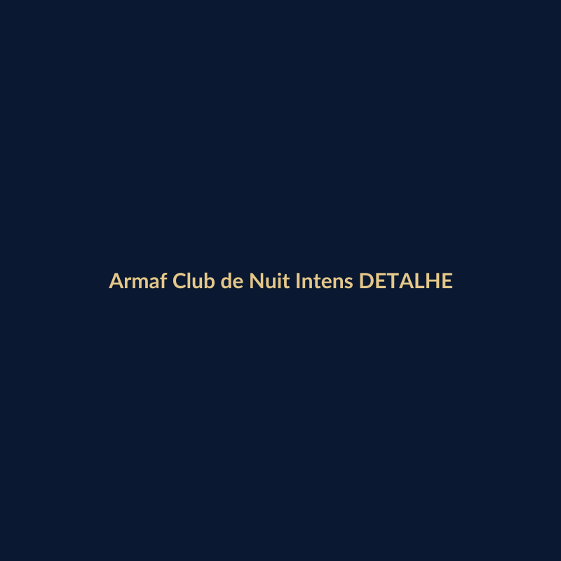 Armaf Club de Nuit Intense Man 105ml DETALHE