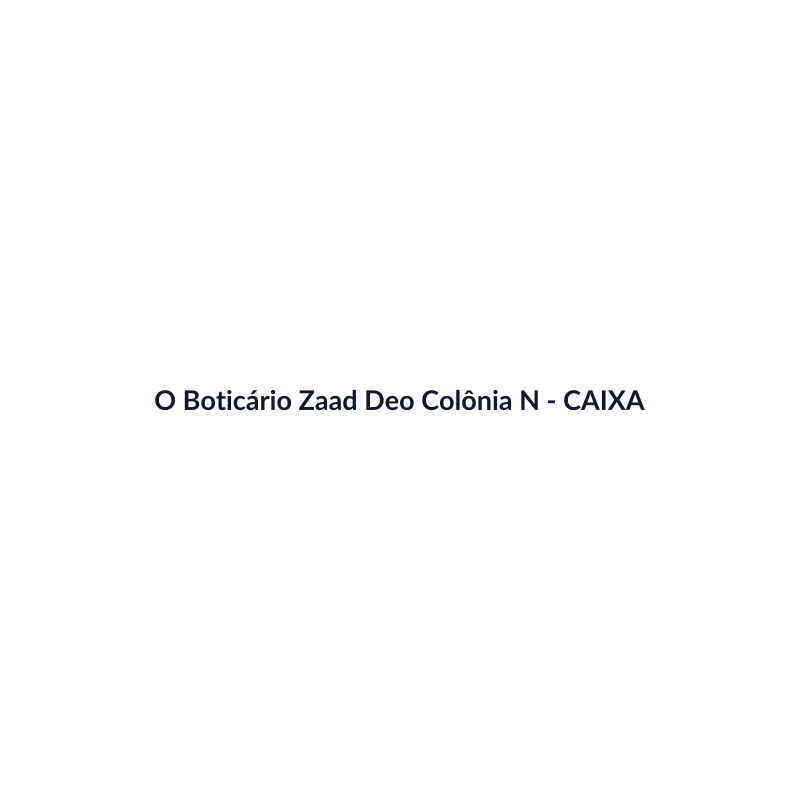 O Boticário Zaad Deo Colônia Nacional 100ml - imagem 4