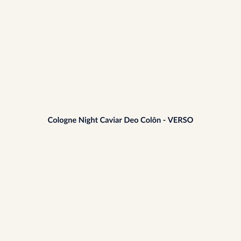 Cologne Night Caviar Deo Colônia Nacional 400ml - imagem 2