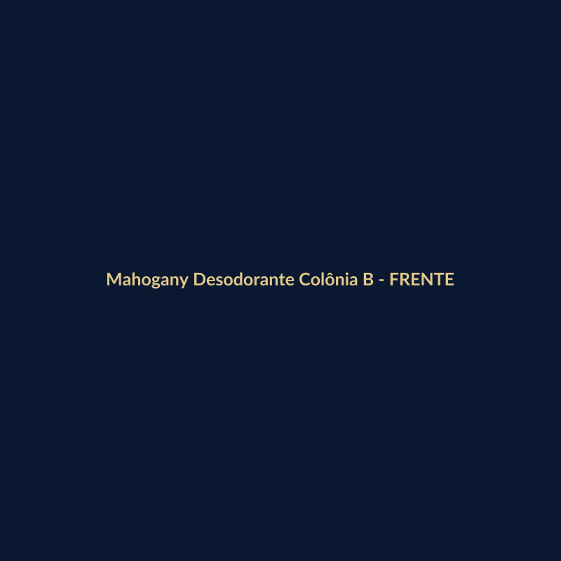 Mahogany Desodorante Colônia Body Splash Hidratante 400ml - imagem 1