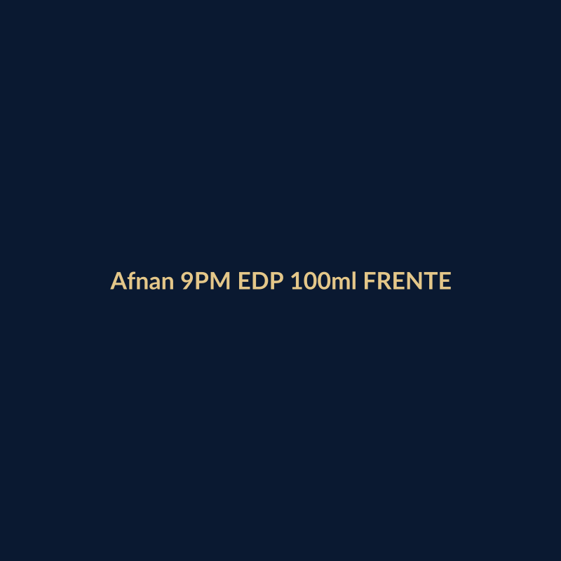 Afnan 9PM EDP 100ml FRENTE