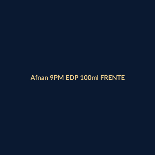 Afnan 9PM EDP 100ml FRENTE